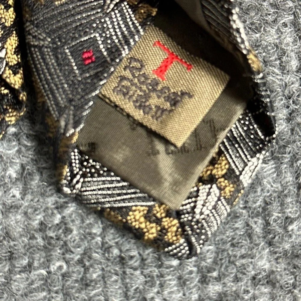 Vintage Talbot Studio Tie Mens Geometric Multicolor Robert Talbot Necktie - Picture 7 of 10